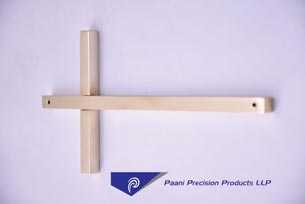 BRASS-CROSS-8X8X16CM | Paani Precision Products LLP.