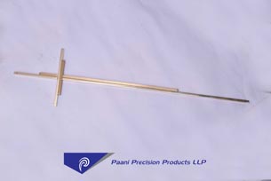 BRASS-DOUBLE-LOUVER-CROSS | Paani Precision Products LLP.