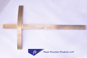 BRASS-LOUVER-CROSS-30X54CM | Paani Precision Products LLP.