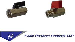 BRASS-MINI-BALL-VALVE | Paani Precision Products LLP.