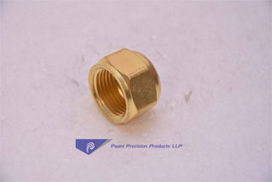 BRASS-HEX-NUT