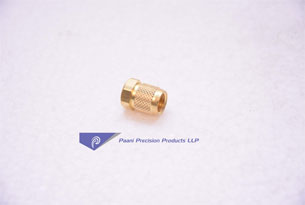 BRASS MOLDING KNURLING INSERT| Paani Precision Products LLP.