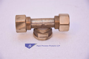 BRASS-FEMALE-TEE | Paani Precision Products LLP.