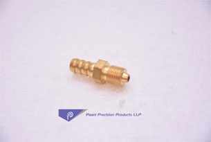 BRASS-HOSE-BARB-NOZZLE | Paani Precision Products LLP.