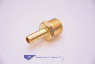BRASS-HOSE-MALE-CONNECTOR | Paani Precision Products LLP.