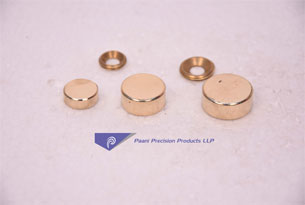 BRASS-FLAT-SCREW-COVER-CAP | Paani Precision Products LLP.