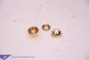 BRASS-HALF-SCREW-COVER-CAP | Paani Precision Products LLP.