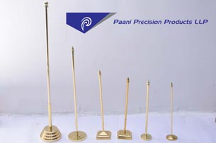 BRASS-TABLE-FLAG-STAND | Paani Precision Products LLP.