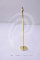 BRASS-ROUND-STAND-3-STEEP-HEAVY-SMALL | Paani Precision Products LLP.