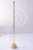 BRASS-ROUND-STAND-FOUR-STEEP | Paani Precision Products LLP.