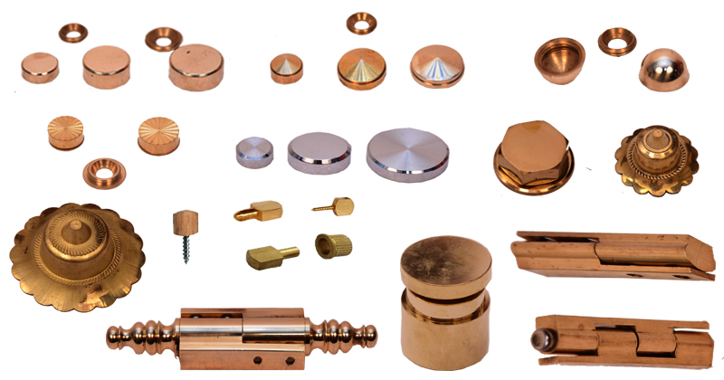 Brass hardware parts